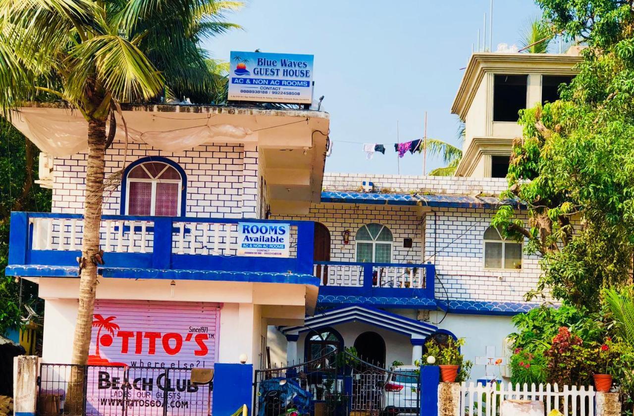 Blue Waves Guest House Calangute Kültér fotó